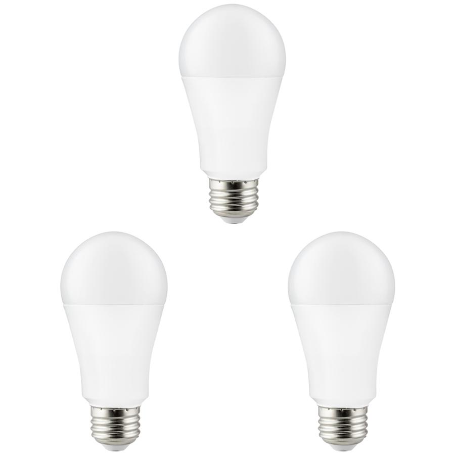 Pack of 3 LED Light Bulb, 1600 Lumen, 15 Watt 100W Equiv