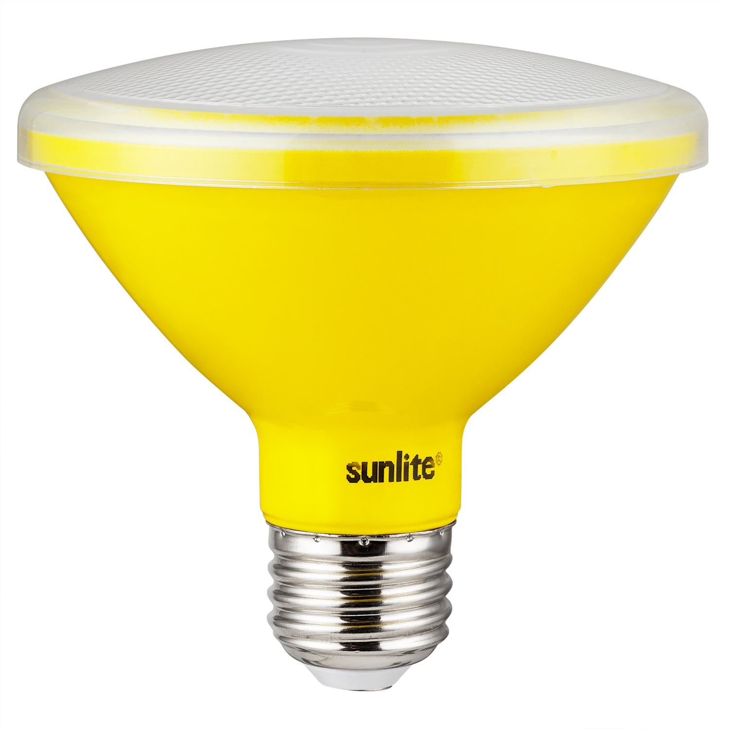LED PAR30 Short Neck Yellow Recessed Light Bulb, 8 Watt Med E26