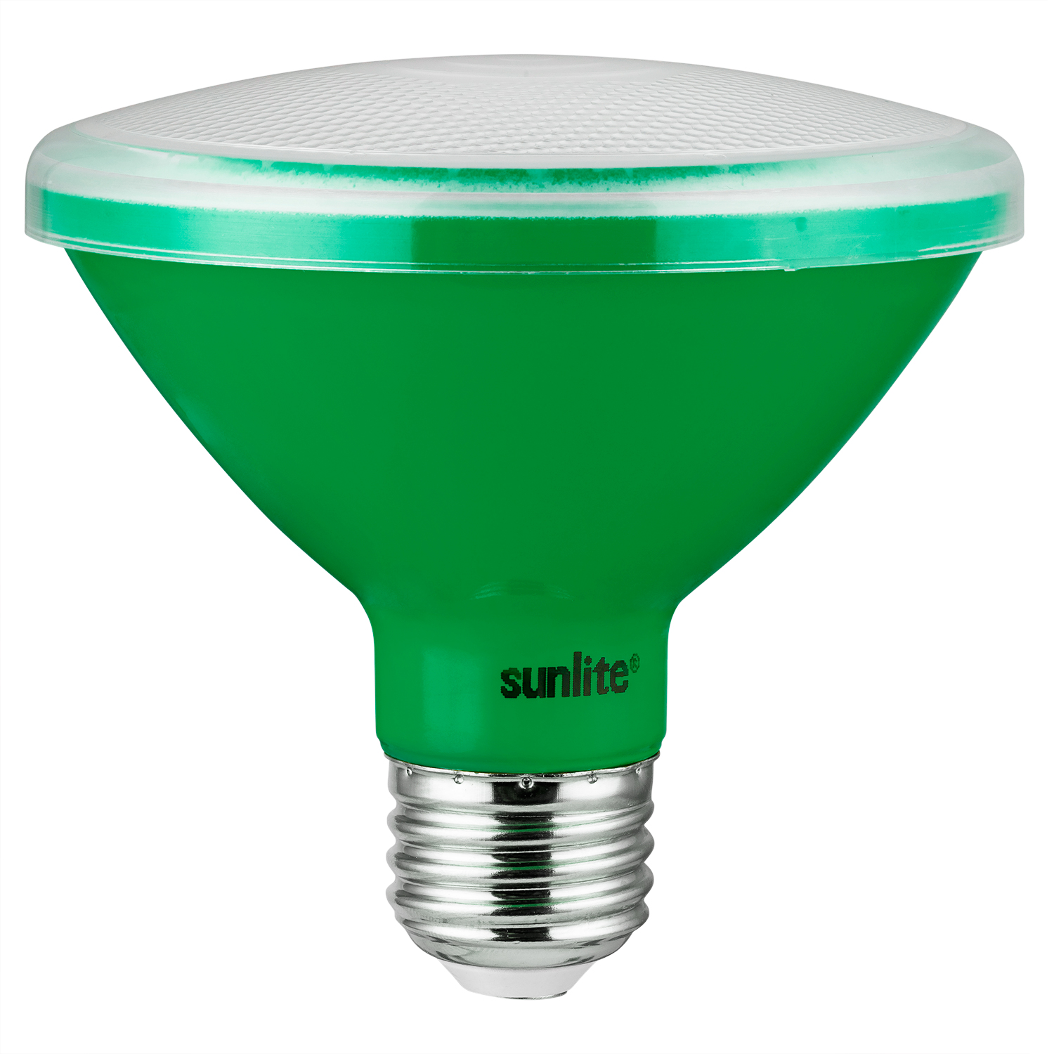 LED PAR30 Short Neck Green Recessed Light Bulb, 8 Watt Med E26