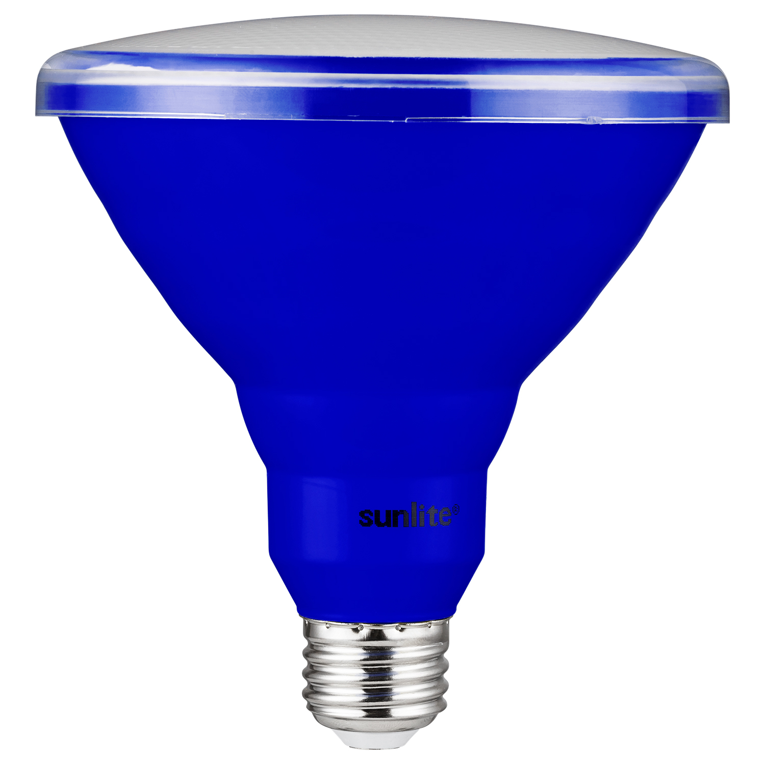 LED PAR38 Short Neck Blue Recessed Light Bulb, 15 Watt Med E26