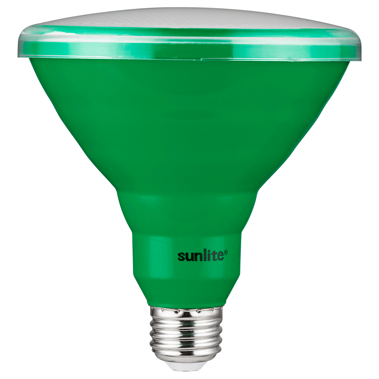 LED PAR38 Short Neck Green Recessed Light Bulb, 15 Watt Med E26