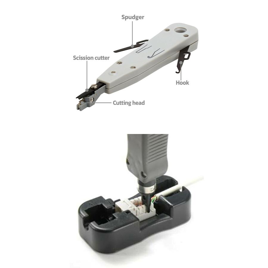 COMBO 110 PUNCH DOWN TOOL & KEYSTONE HOLDER COMBO 110 PUNCH DOWN TOOL & KEYSTONE HOLDER