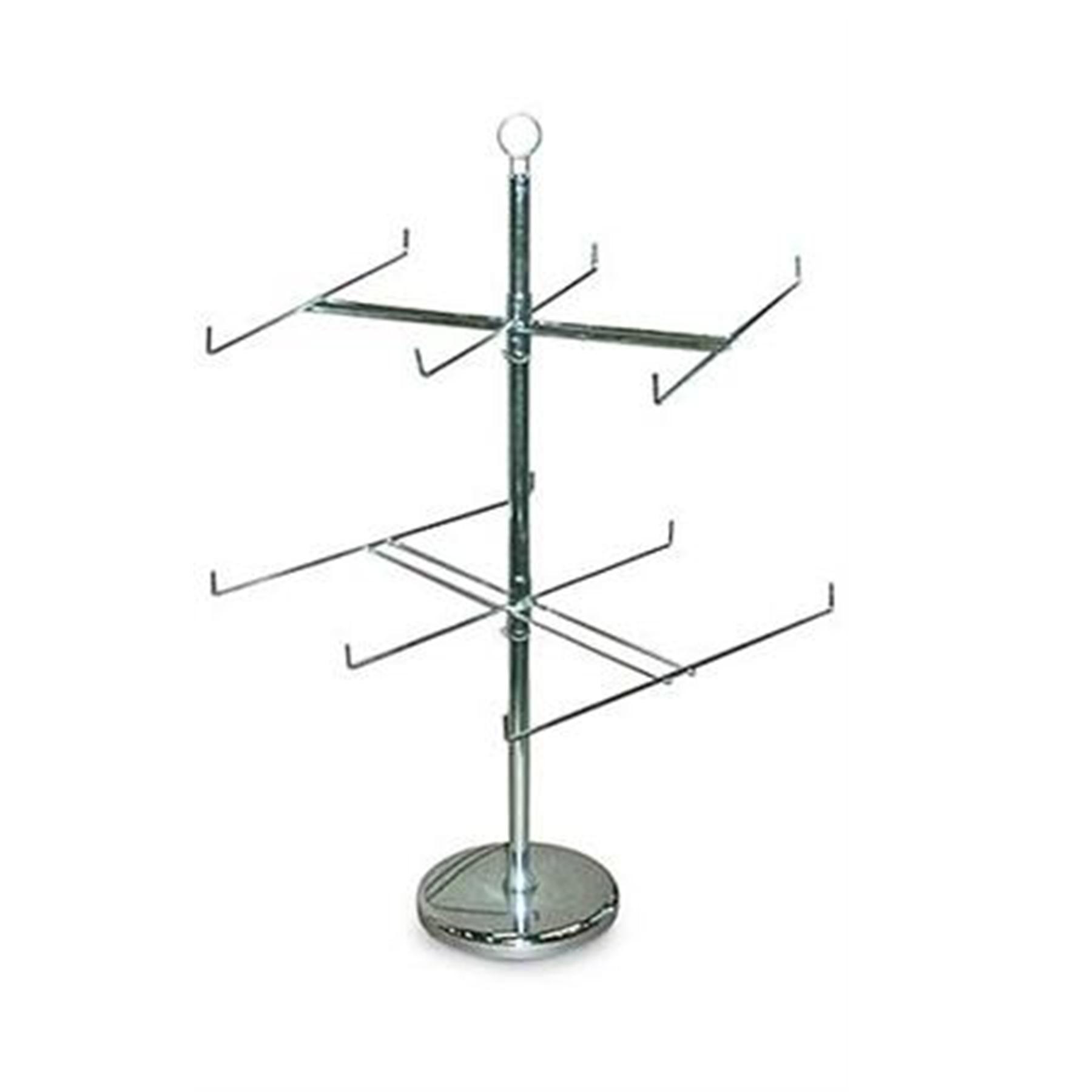 Retail Store Display Hanging Counter Top Spinner Rack 2 Tier Wir Retail Store Display Hanging Counter Top Spinner Rack 2 Tier Wir