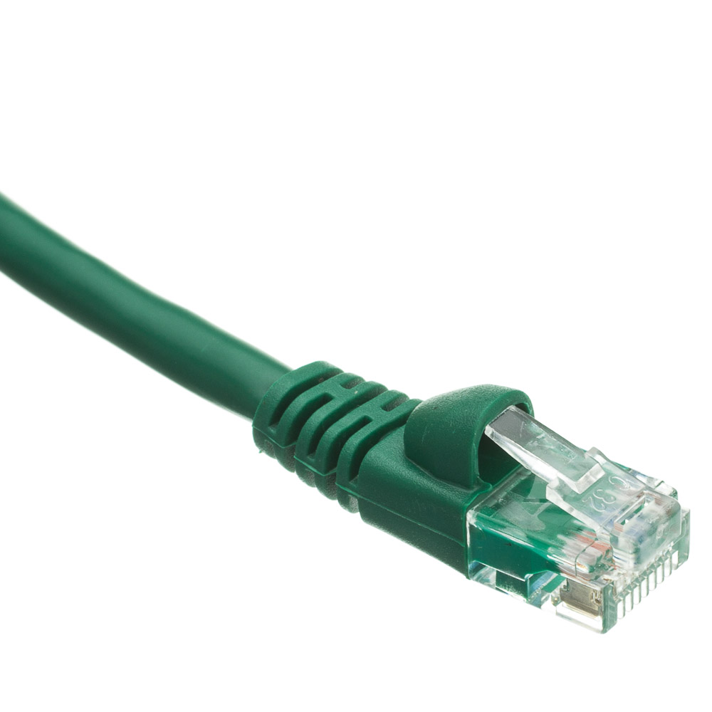 Snagless 75 Ft Cat5e Green Ethernet Patch Cable Snagless 75 Ft Cat5e Green Ethernet Patch Cable