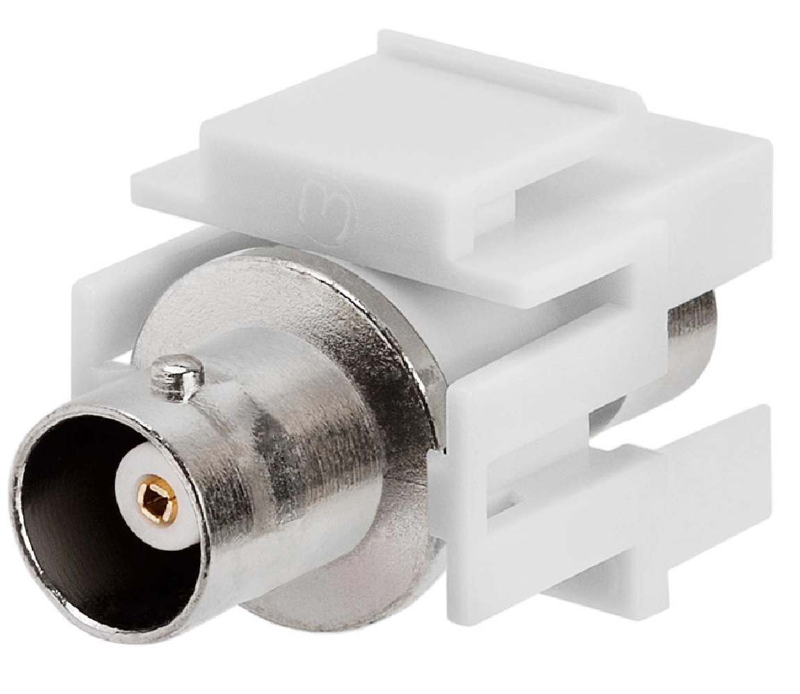 Keystone Jack - Modular BNC White Keystone Jack - Modular BNC White