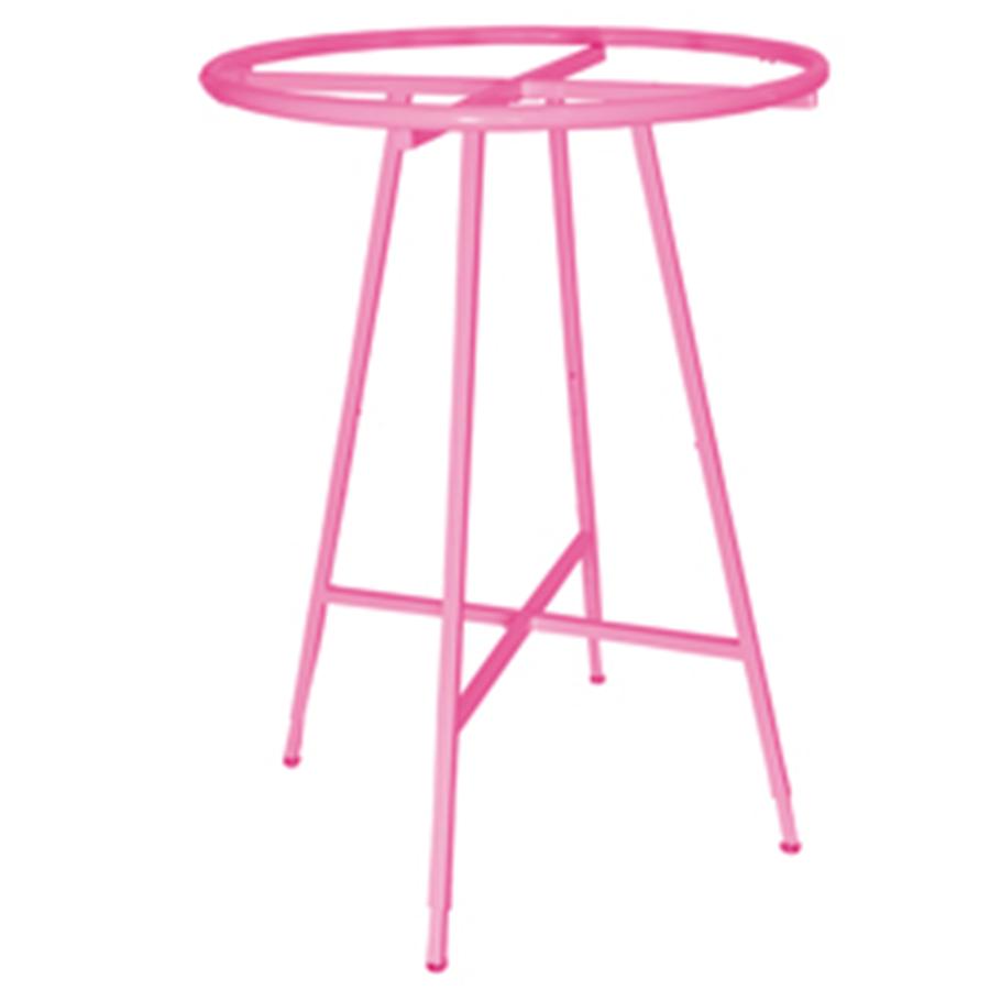 Round Clothing Rack Collapsible 48"-72"H Adjustable Hot Pink Round Clothing Rack Collapsible 48"-72"H Adjustable Hot Pink