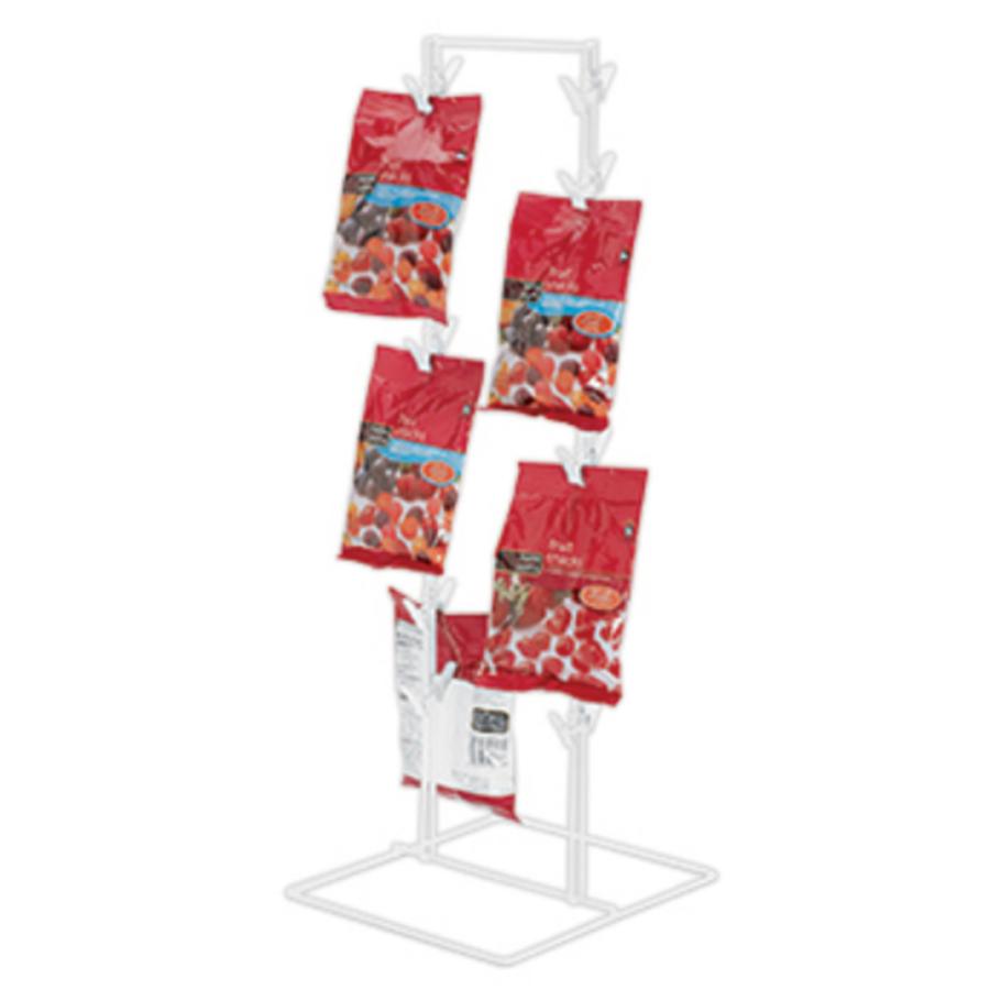 Retail Spring Clip Countertop Rack with 32 Clips