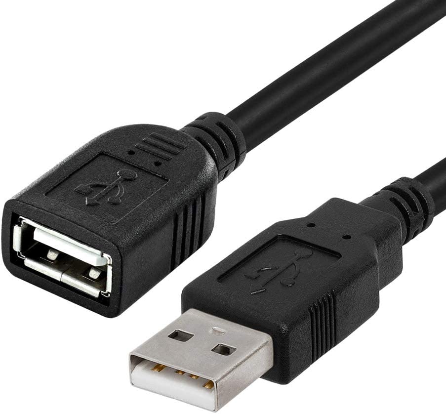 High Speed USB 2.0 Extension Cable A Male to A Female 10 FT High Speed USB 2.0 Extension Cable A Male to A Female 10 FT